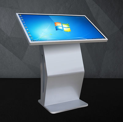 کتابخانه کیوسک افقی صفحه نمایش لمسی دستگاه پرس و جو سیستم ویندوز صفحه نمایش LCD