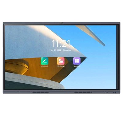 صفحه‌نمایش چند لمسی H11S، پنل تخت هوشمند 86 اینچی OEM 4K وایت برد دیجیتال