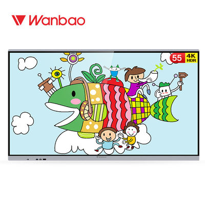 آموزش الکترونیکی تعاملی Whiteboard 86 Inch Smart Training Multimedia