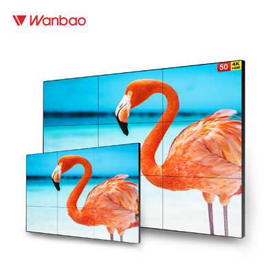 نمایشگر دیواری تلویزیون چند پنل صفحه نمایش لمسی 55 اینچی با اندازه های بزرگ LCD دیوار ویدئویی