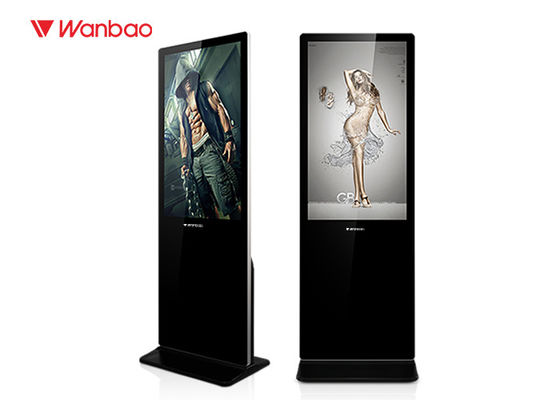 پخش کننده تبلیغات LCD LCD طبقه ایستاده 43 &quot;50&quot; 55 &quot;65&quot; اختیاری