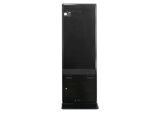 نمایشگر تبلیغات دیجیتال داخلی ایستاده رایگان با صفحه نمایش لمسی LCD برای بازار