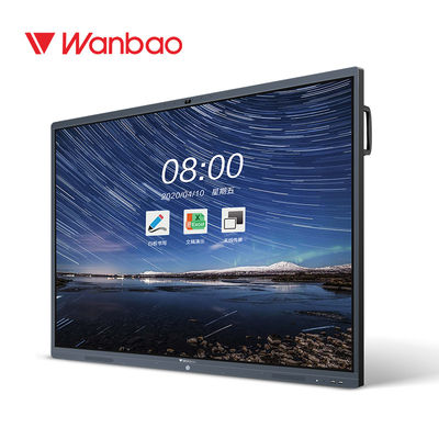 20 Points Touch Smart Interactive Whiteboard Network ویدئو بدون قاب 86 اینچ