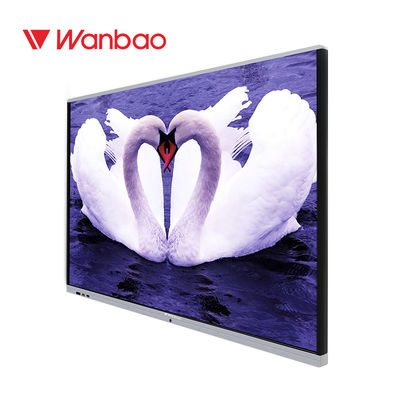 صفحه نمایش لمسی کاغذ دیواری Whiteboard 65 '' 4K نگارش دقیق