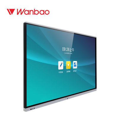 صفحه نمایش لمسی کاغذ دیواری Whiteboard 65 '' 4K نگارش دقیق