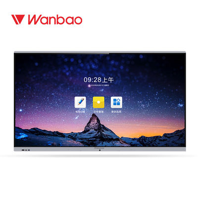 تلویزیون دیجیتال LED 4K IR Touch Whiteboard تعاملی دفتر هوشمند مدرسه 75