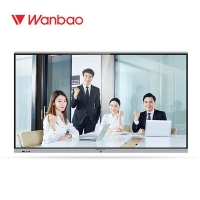 صفحه نمایش لمسی پانل تعاملی هوشمند یکپارچه 4k اندازه بزرگ 65 '' 75 &quot;86&quot;