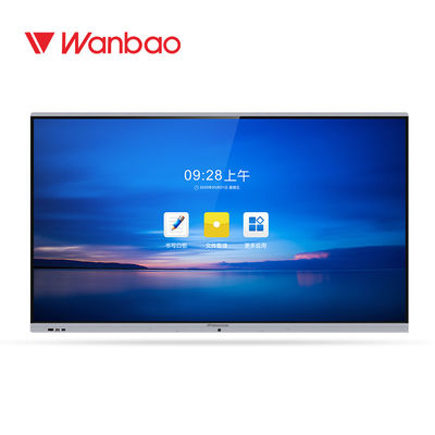 تلویزیون دیجیتال LED 4K IR Touch Whiteboard تعاملی دفتر هوشمند مدرسه 75