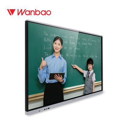 20 امتیاز لمس آموزش تعاملی Whiteboard 65 اینچ چند رسانه ای