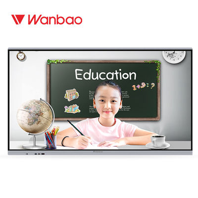 86 اینچ Smart Interactive Flat Panel 4K Digital Classroom Dual System