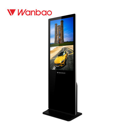 صفحه نمایش لمسی بازاری LCD ایستاده تجاری طبقه 1080P 10 امتیاز صفحه لمسی IR