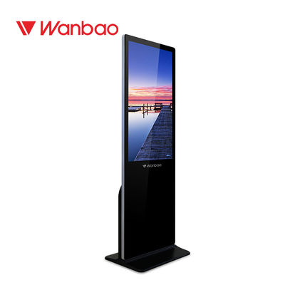 ایستاده تنها طبقه ایستاده پخش تبلیغات LCD 43 &quot;55&quot; 65 اینچ مرکز خرید