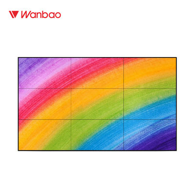 پنل دیواری اصلی ال سی دی دیواری صفحه نمایش 46 اینچ 3x3 باریک Bezel TFT
