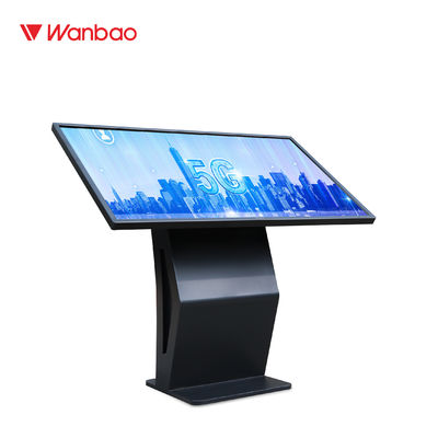 سفارشی کیوسک خود نمایشگر LCD صفحه نمایش لمسی افقی دیجیتال سفارشی