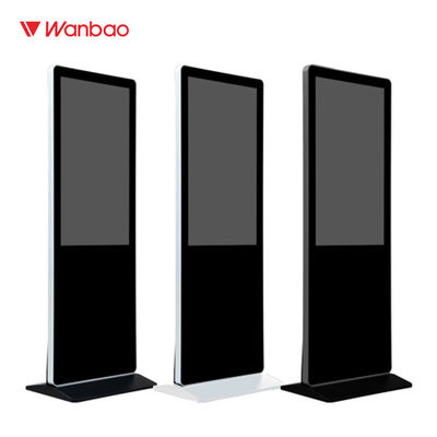 65 اینچ کف ایستاده LCD تبلیغاتی پخش کننده نرم افزار جعبه علامت گذاری دیجیتال کیوسک