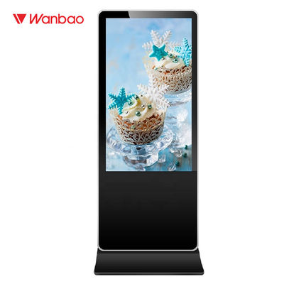 صفحه نمایش تبلیغاتی دیجیتال داخلی LCD با بدنه بسیار نازک 4 سانتی متری