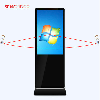 پنل تبلیغاتی دیجیتال علامت دیجیتال LCD داخلی طبقه داخلی ایستاده