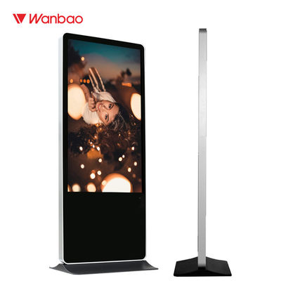 پخش از راه دور ایستاده تبلیغات LCD برای تبلیغات داخلی