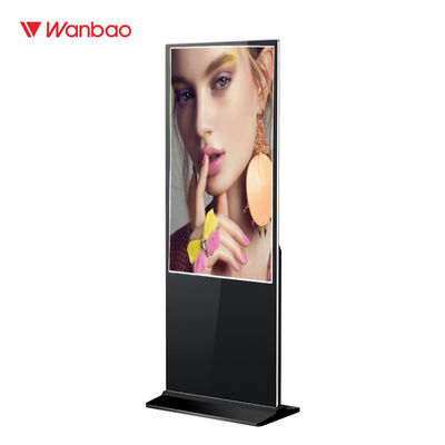 صفحه نمایش لمسی طبقه پخش کننده نمایشگر LCD 55 &quot;علامت دیجیتال مستقل
