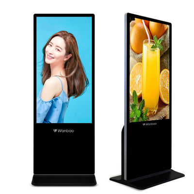 صفحه نمایش لمسی عمودی توتم 43 50 55 65 اینچ تبلیغات LCD صفحه نمایش علامت های دیجیتال