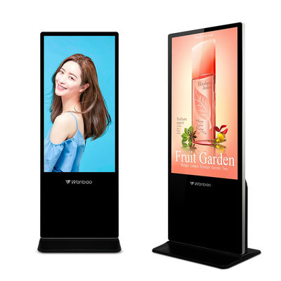 پخش کننده تبلیغات علامت های دیجیتال داخلی LCD 65 اینچ چند زبان