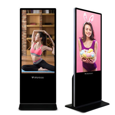 صفحه نمایش لمسی نمایشگر کیوسک تبلیغاتی شیشه آندروید 55 &quot;