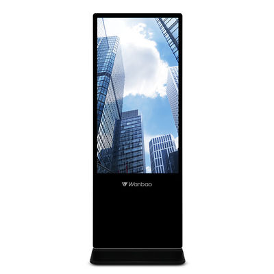 پخش کننده تبلیغات علامت های دیجیتال داخلی LCD 65 اینچ چند زبان