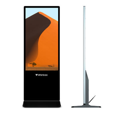 43 اینچ تبلیغات Android تبلیغات دیجیتال Media Player طبقه ایستاده