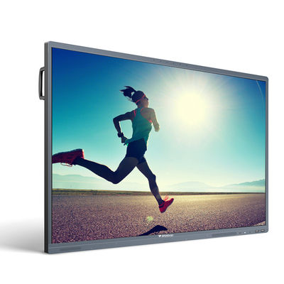 مانیتور لمسی تعاملی 65 اینچی UHD 4k LED تلویزیون برد هوشمند ال سی دی با کامپیوتر همه در یک