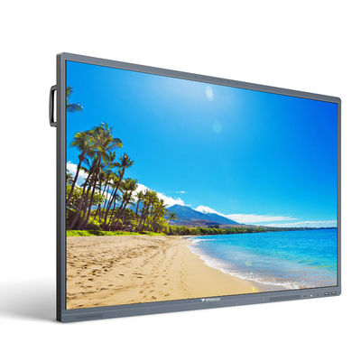 صفحه نمایش چند لمسی LED بزرگ 55، 65، 70، 75، 85 اینچی همه در یک صفحه هوشمند مانیتور کامپیوتر با قلم رایگان
