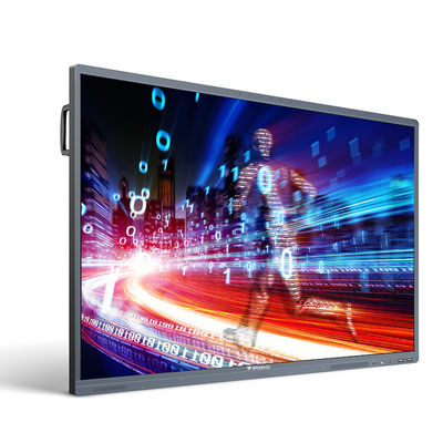 تخته سفید تعاملی دیجیتال 86 100 اینچی صفحه نمایش LCD لمسی Android 9.0 صفحه تخت جلسه اداری