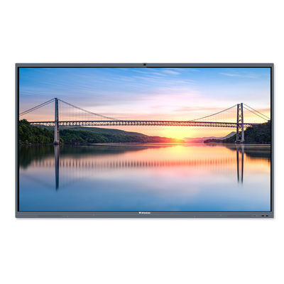 تخته سفید تعاملی دیجیتال 86 100 اینچی صفحه نمایش LCD لمسی Android 9.0 صفحه تخت جلسه اداری