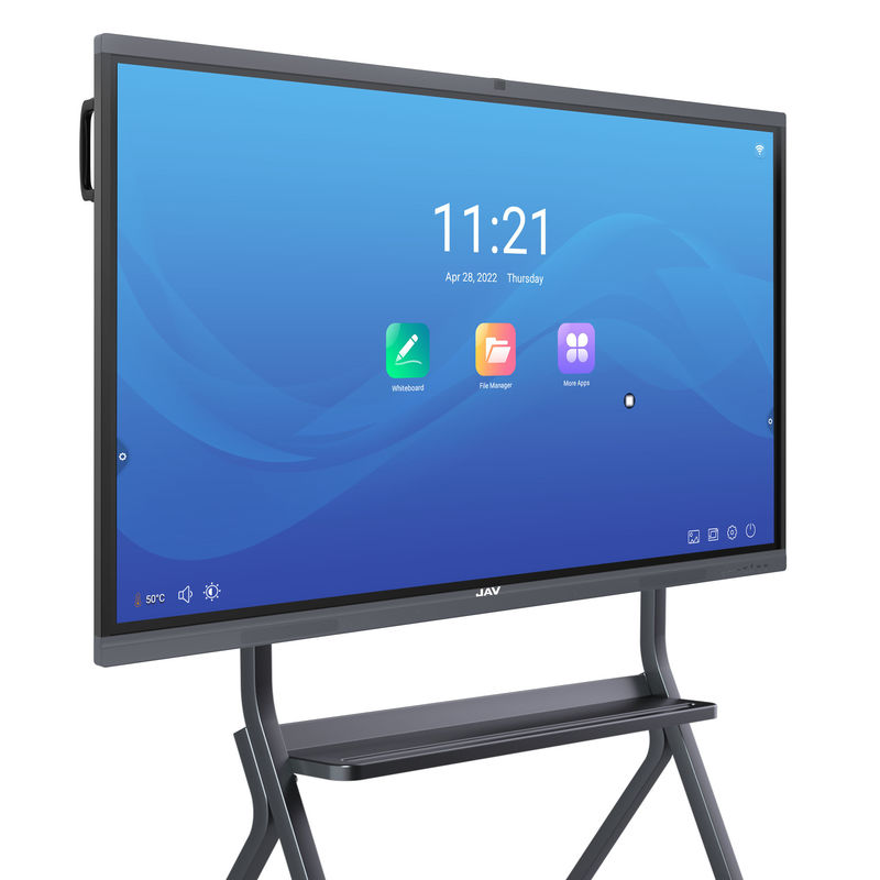 کامپیوتر 75 اینچی H10S صفحه تخت هوشمند تعاملی UHD با لمس 20 نقطه - در - یک کامپیوتر
