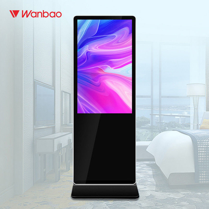 پخش کننده LCD تبلیغاتی LCD در یک طبقه ایستاده برای فرودگاه های ایستگاه های مترو