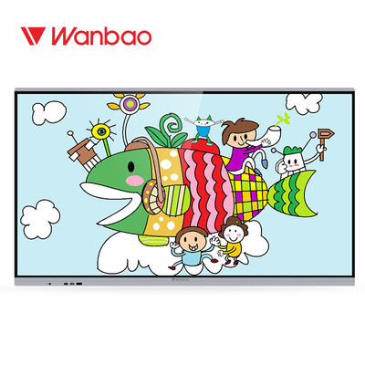 قاب درسی صفحه نمایش لمسی تعاملی صفحه سفید و آلومینیوم آلومینیوم قاب