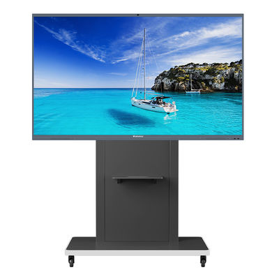 پروژکتور 75 اینچی صفحه لمسی برد دیجیتال تعاملی صفحه تخت تعاملی برای آموزش با سیستم پنجره